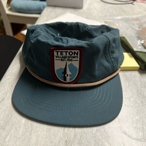 Teton village sports Teal Hat